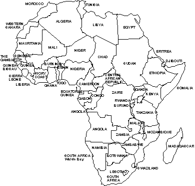 Africa map