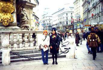 on the Graben, at the base of The Pestsäule